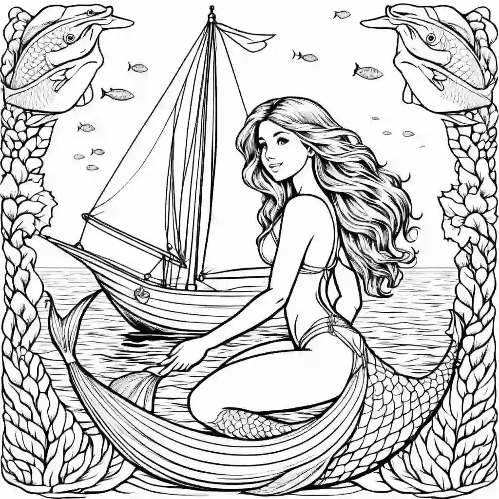 Mermaids_Mermaid with a Sailboat_6906.webp